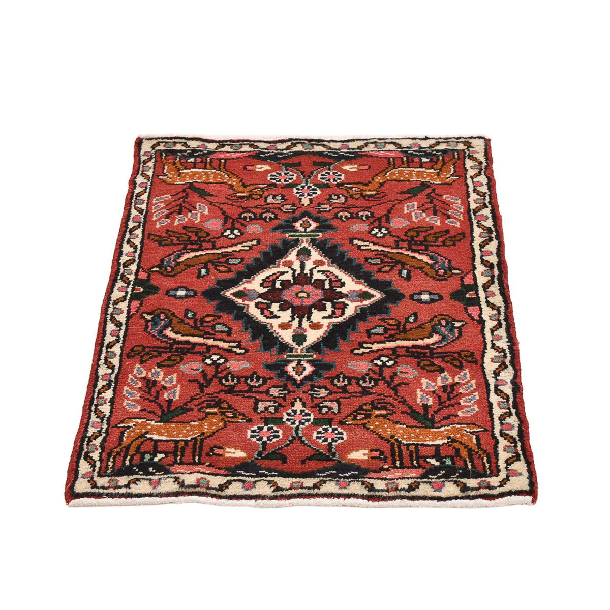 Tappeto Persero - Nomade - 77 x 54 cm - rosso scuro