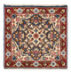 Hamadan Tappeto 52x52cm - Tappeto persiano