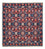 Tappeto Persero - Nomade quadrato  - 65 x 60 cm - multicolore