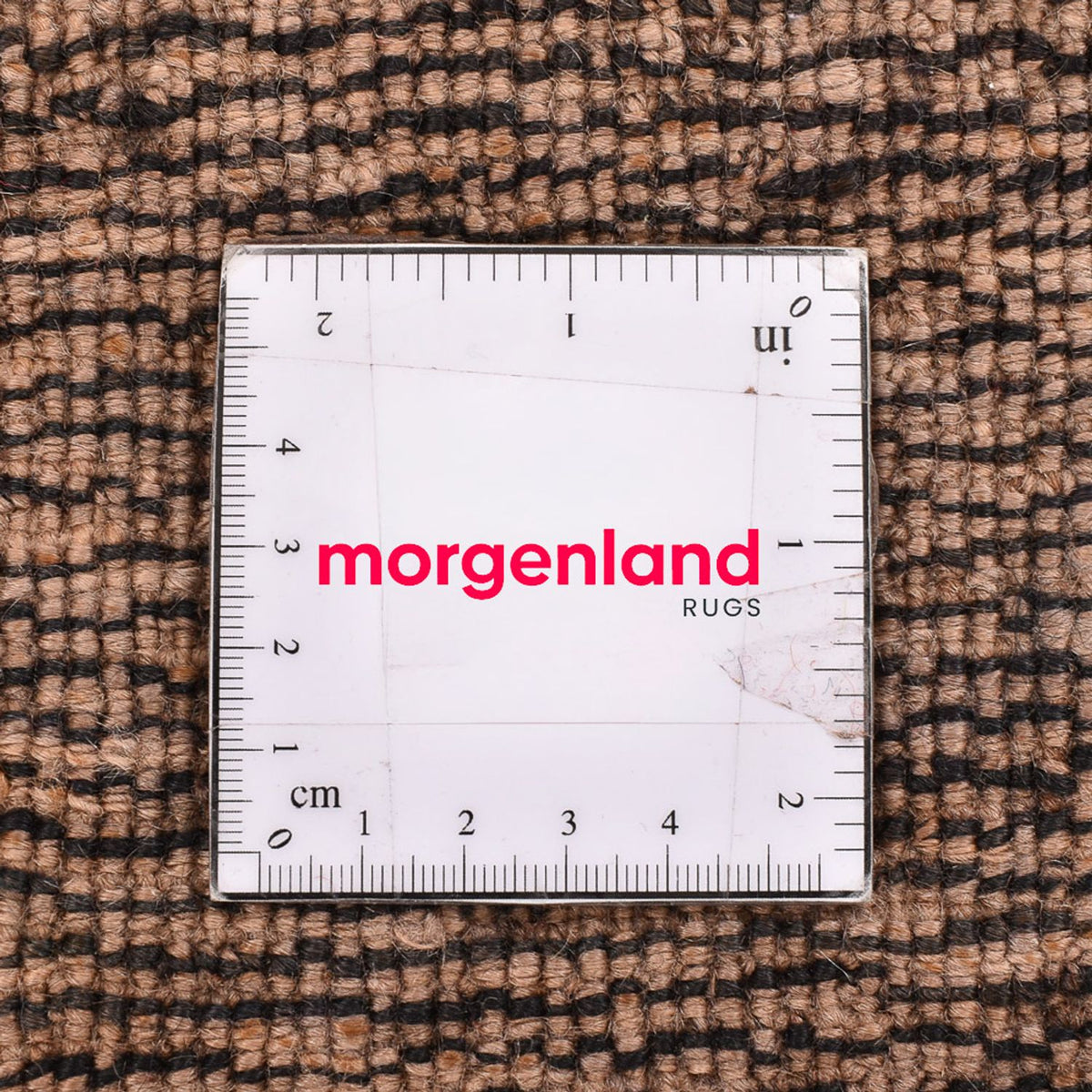 Tappeto Persero - Nomade quadrato  - 80 x 37 cm - beige scuro