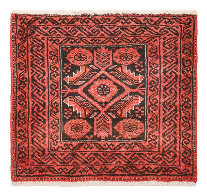 Tappeto Persero - Nomade quadrato  - 43 x 40 cm - rosso