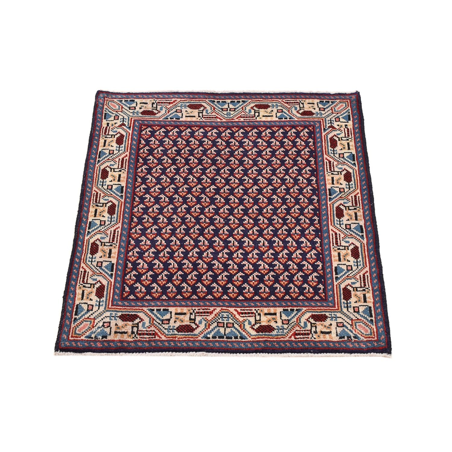 Tappeto Persero - Nomade quadrato  - 72 x 61 cm - viola