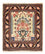 Tappeto Persero - Nomade quadrato  - 65 x 57 cm - multicolore