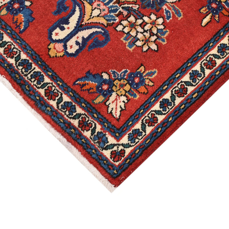 Tappeto Persero - Nomade quadrato  - 53 x 53 cm - rosso