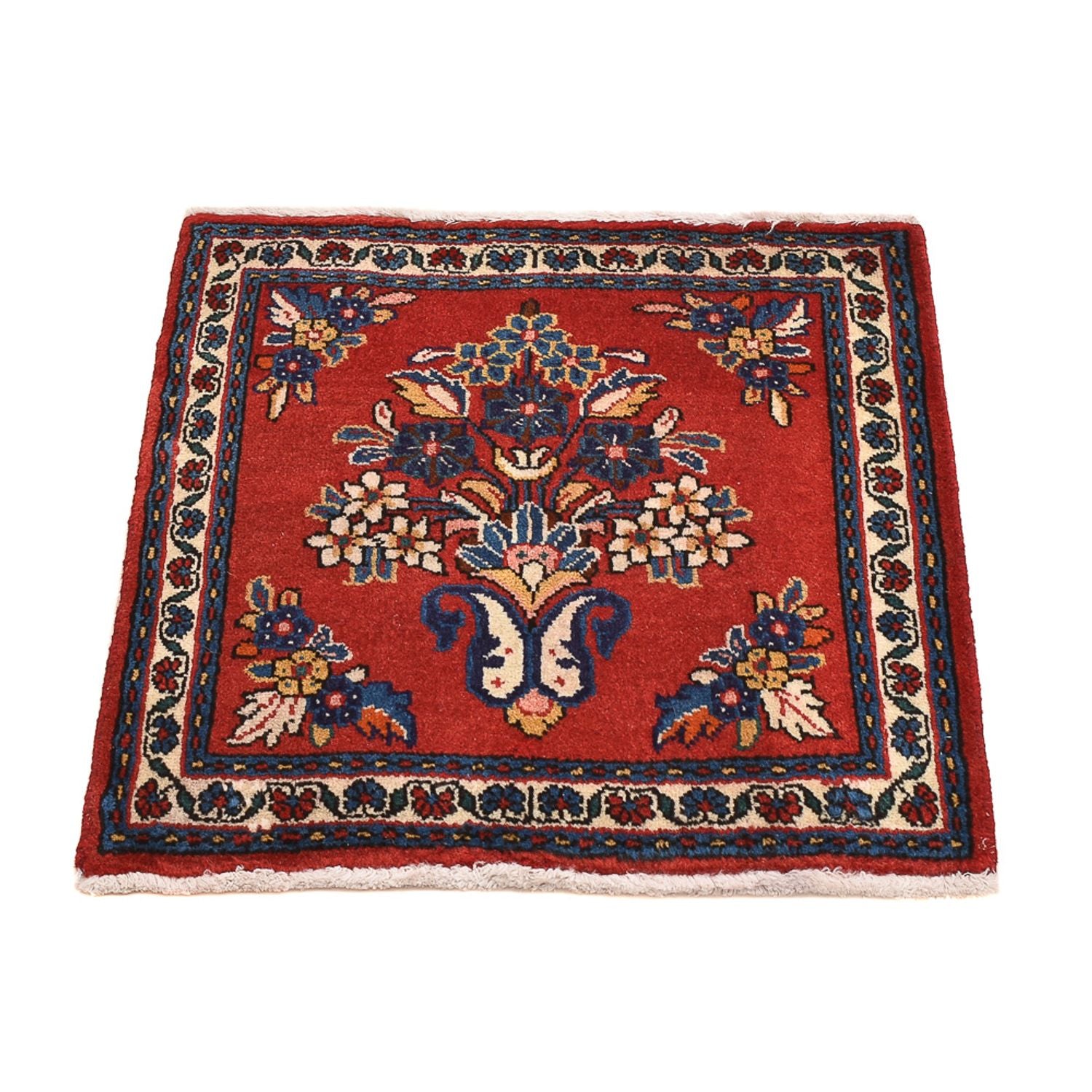 Tappeto Persero - Nomade quadrato  - 53 x 53 cm - rosso