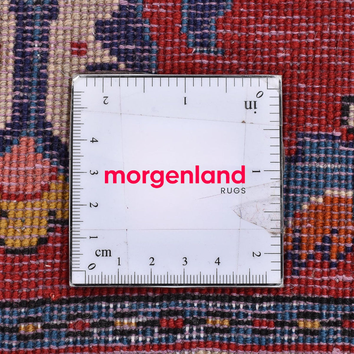 Tappeto Persero - Nomade quadrato  - 53 x 53 cm - rosso