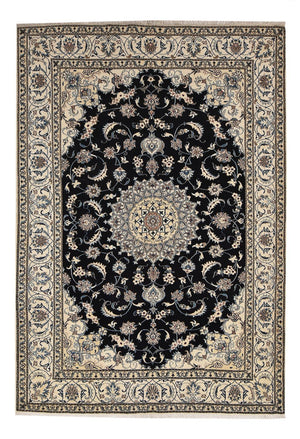 Tappeto Persero - Nain - 293 x 200 cm - blu scuro
