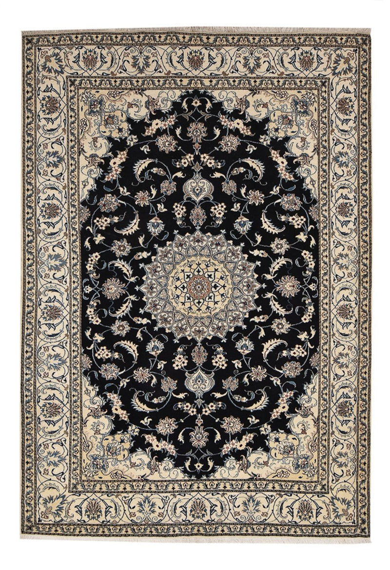 Tappeto Persero - Nain - 293 x 200 cm - blu scuro