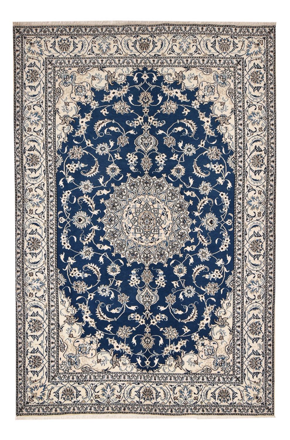 Tappeto Persero - Nain - 297 x 200 cm - blu