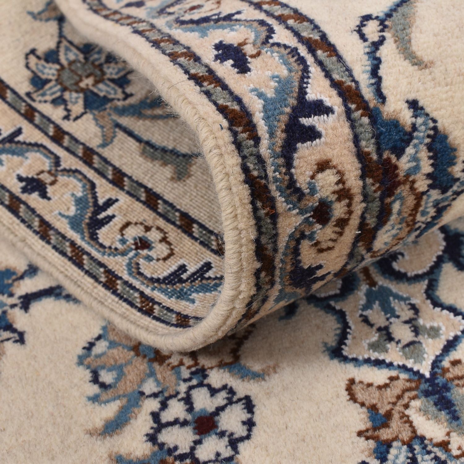 Tappeto corsia Tappeto Persero - Nain - 290 x 80 cm - beige