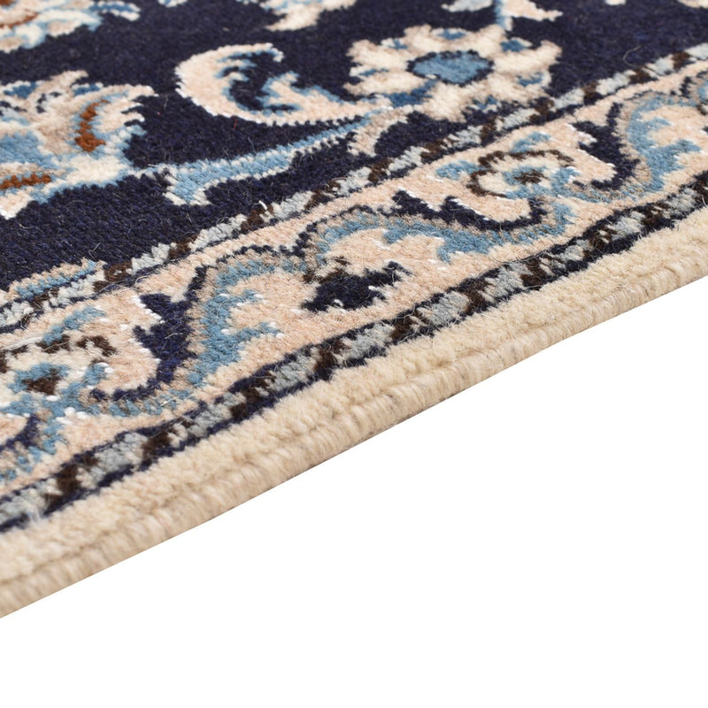 Tappeto corsia Tappeto Persero - Nain - 189 x 75 cm - blu scuro