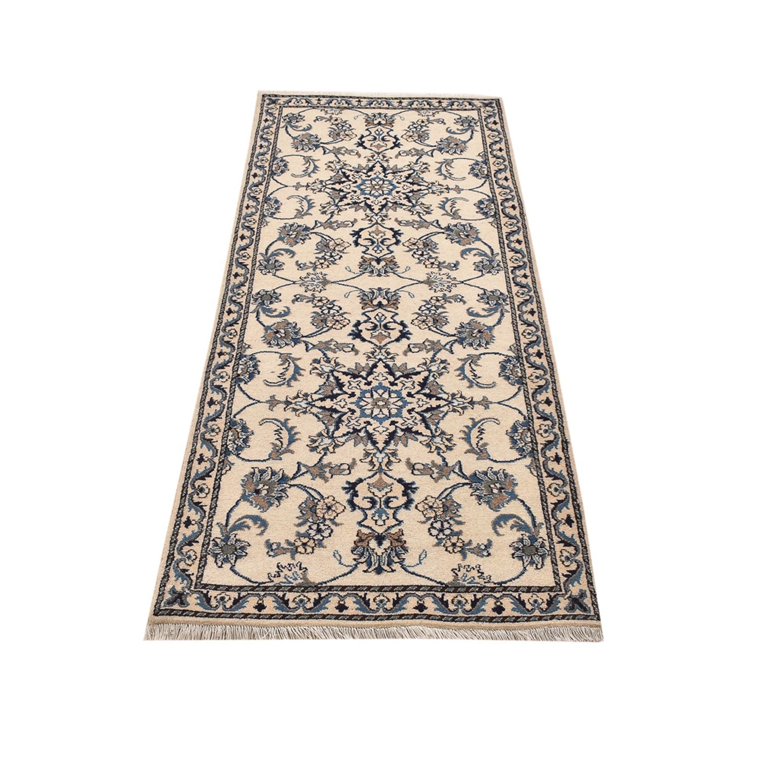 Tappeto corsia Tappeto Persero - Nain - 204 x 80 cm - beige