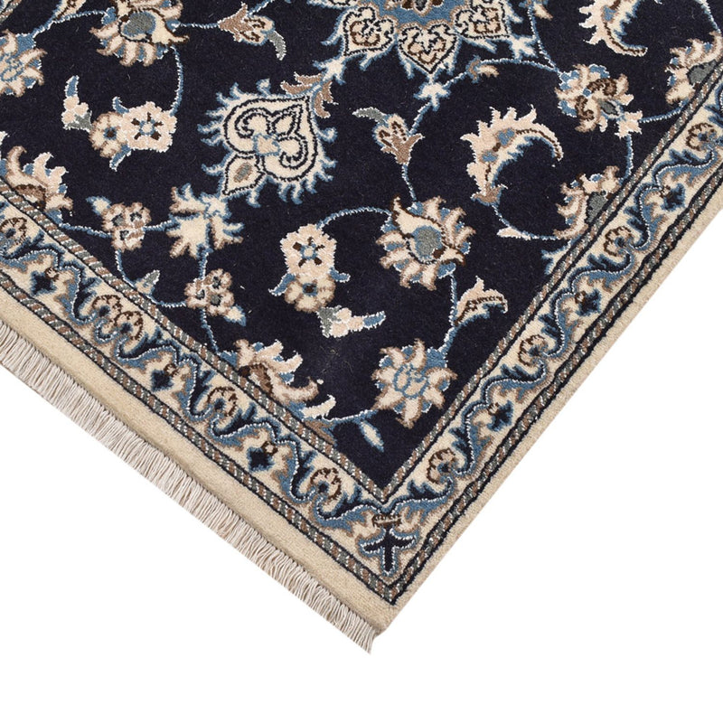 Tappeto corsia Tappeto Persero - Nain - 200 x 79 cm - blu scuro
