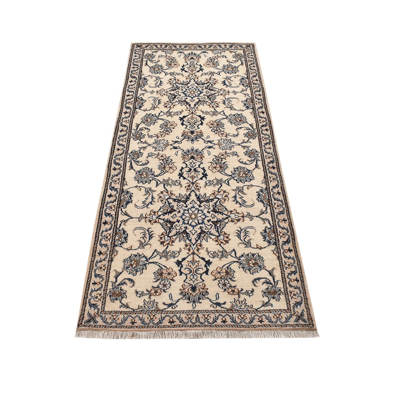 Tappeto corsia Tappeto Persero - Nain - 205 x 79 cm - beige