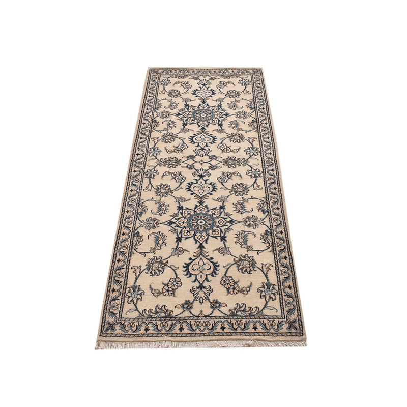 Tappeto corsia Tappeto Persero - Nain - 201 x 77 cm - beige