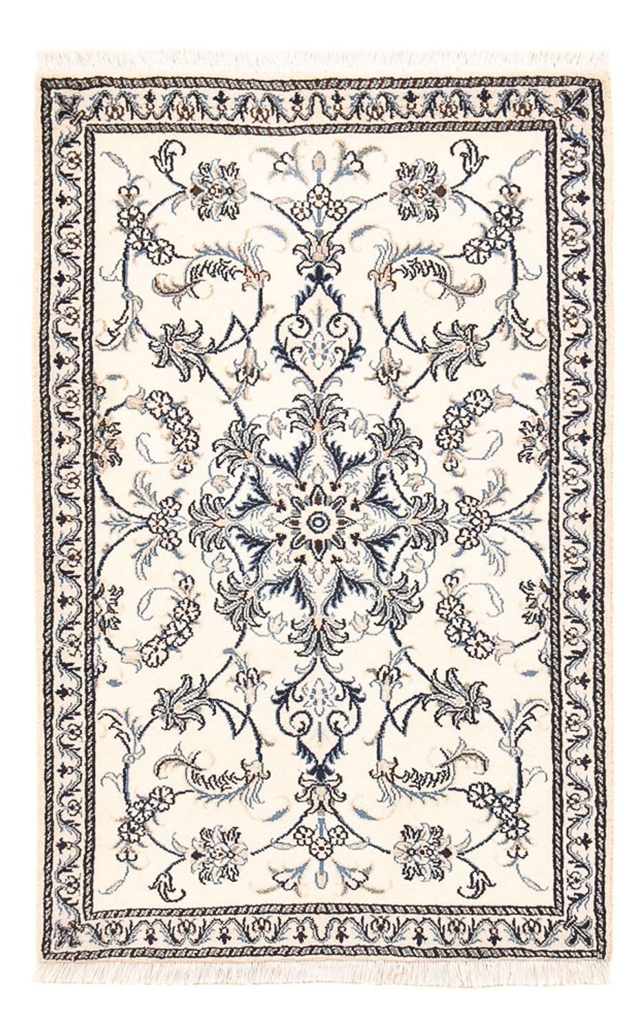 Tappeto Persero - Nain - 140 x 88 cm - grigio chiaro