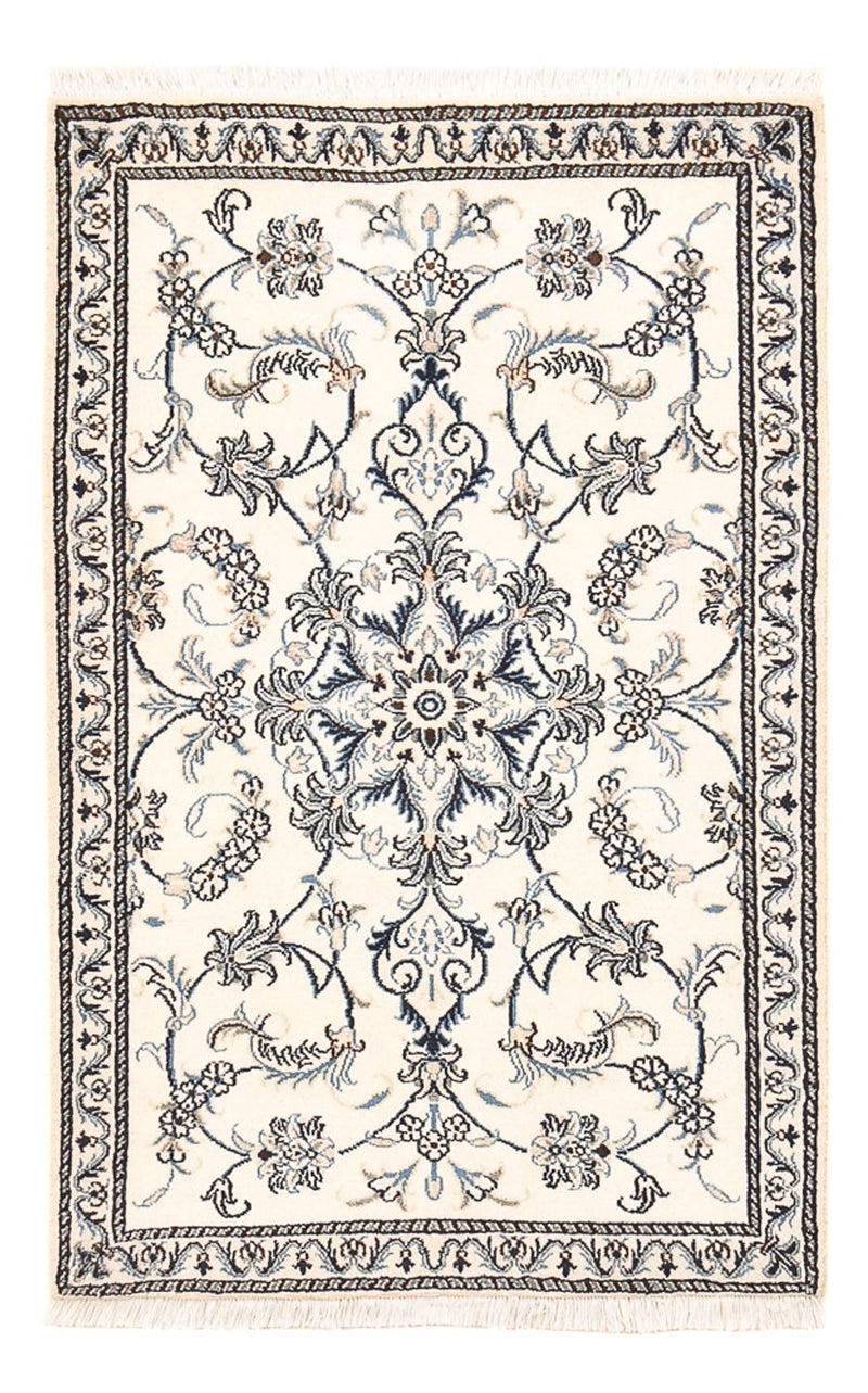 Tappeto Persero - Nain - 140 x 88 cm - grigio chiaro