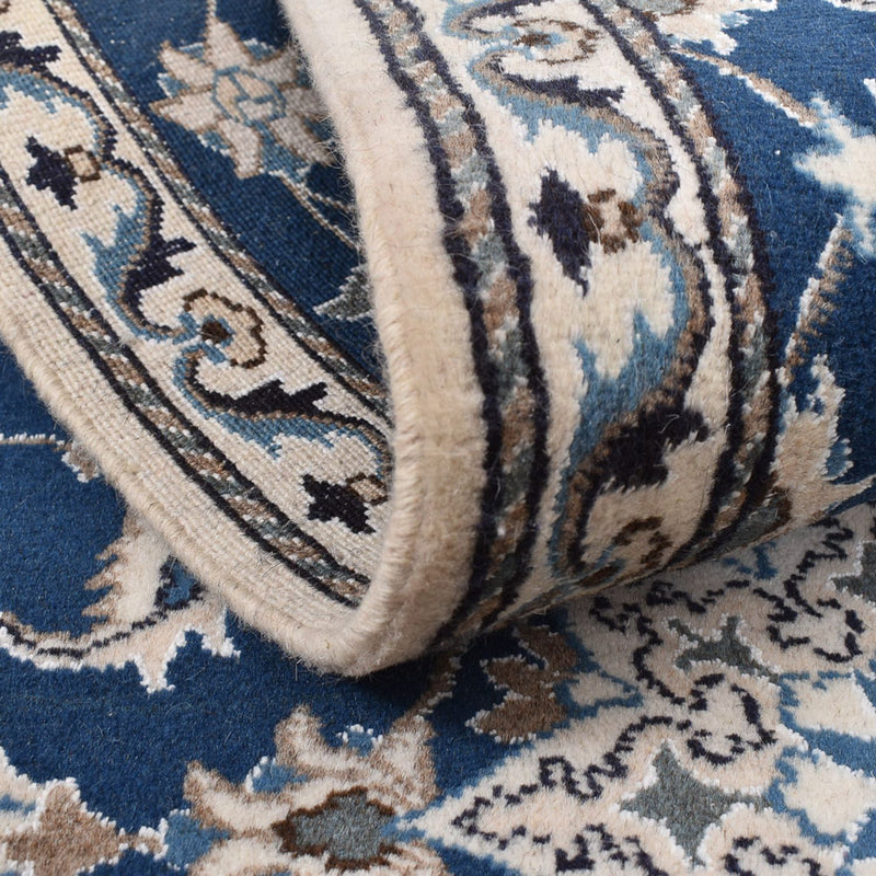Tappeto corsia Tappeto Persero - Nain - 197 x 76 cm - blu scuro