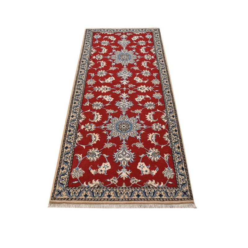 Tappeto corsia Tappeto Persero - Nain - 209 x 80 cm - rosso