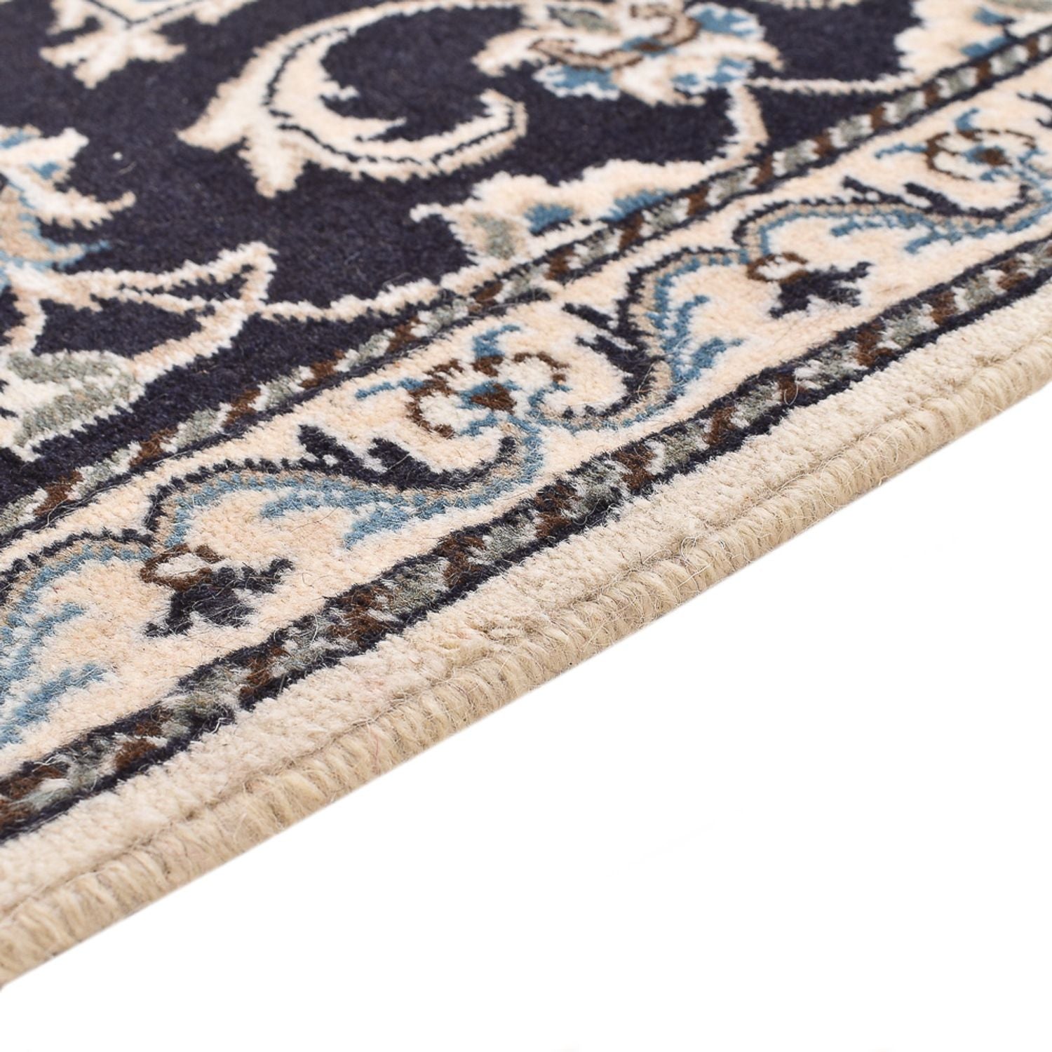 Tappeto Persero - Nain - 135 x 70 cm - blu scuro