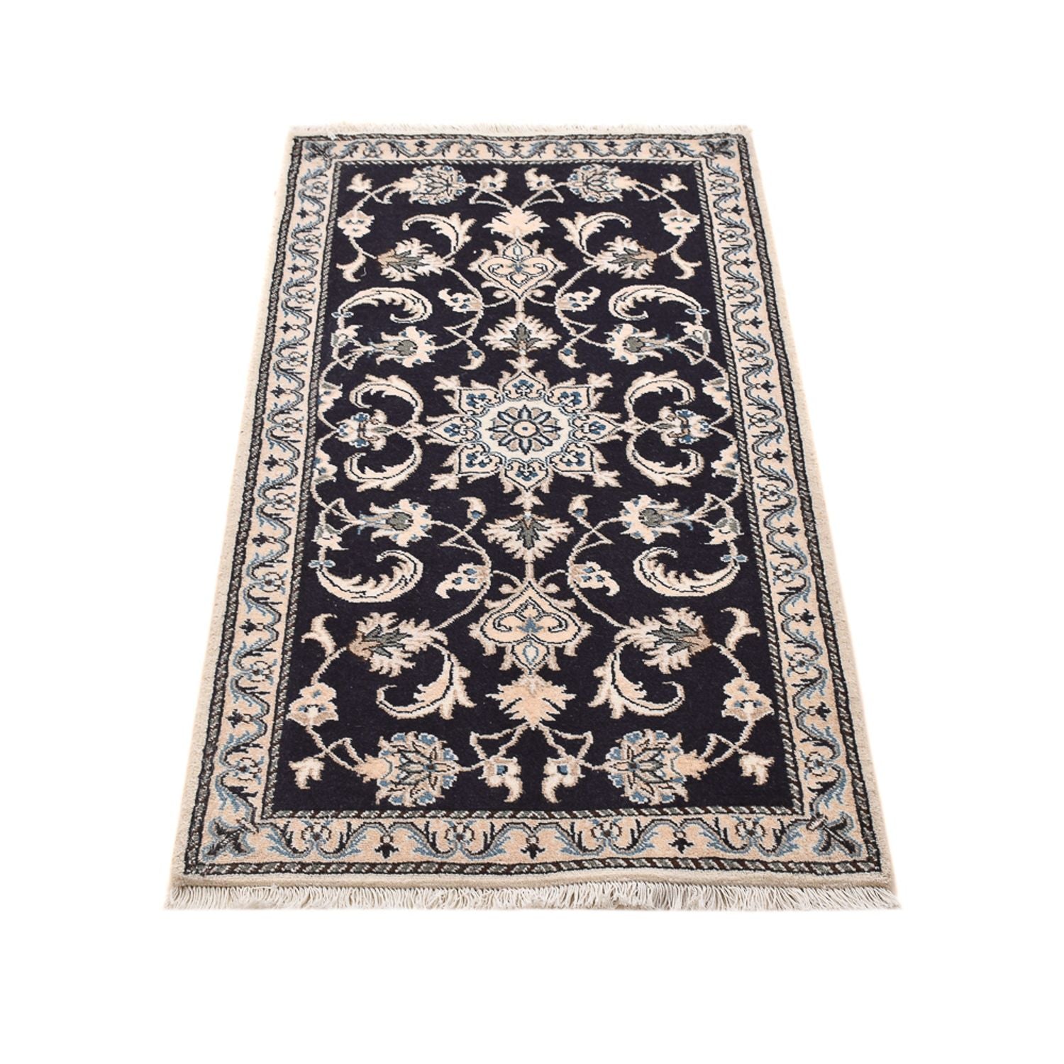 Tappeto Persero - Nain - 135 x 70 cm - blu scuro