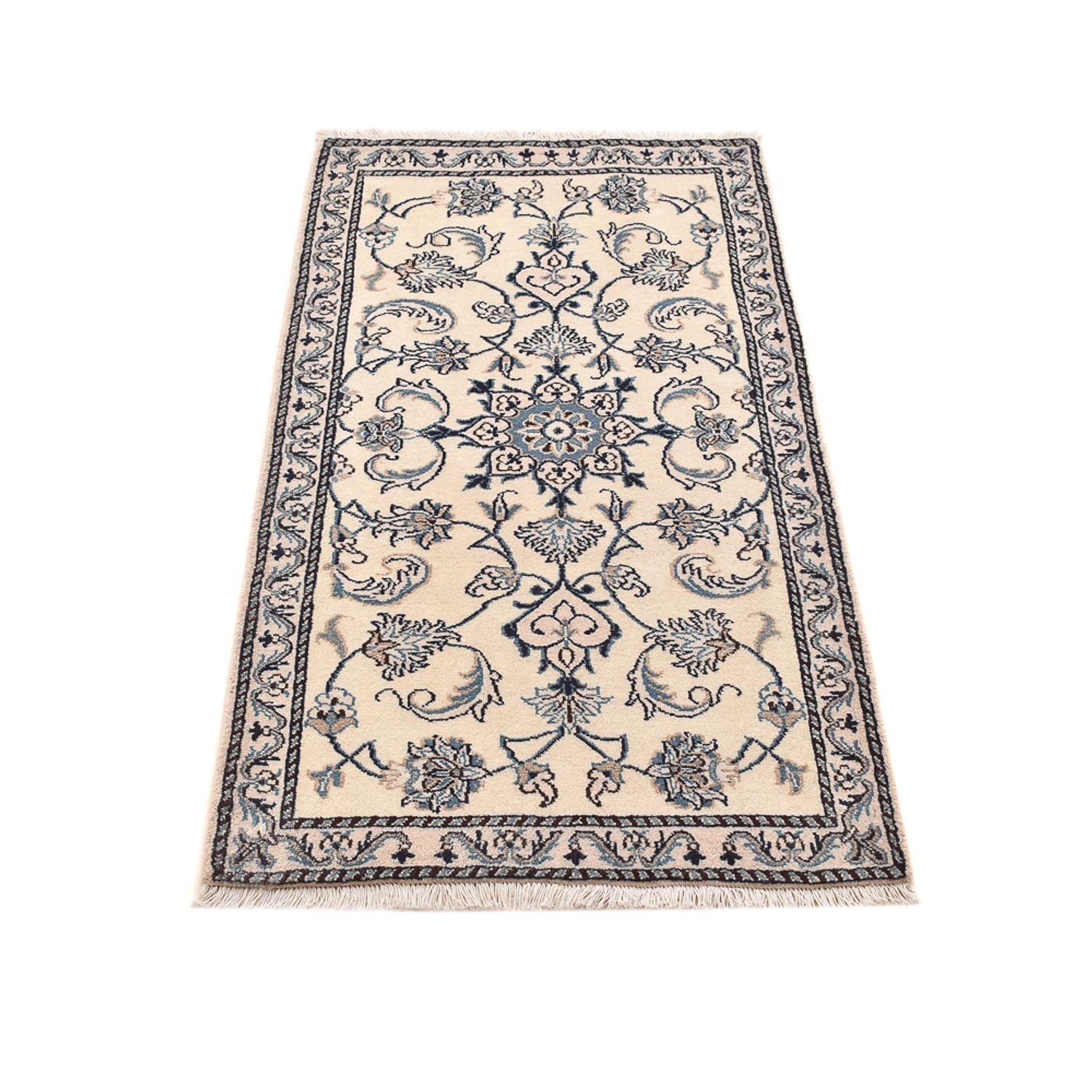 Tappeto Persero - Nain - 137 x 71 cm - grigio chiaro