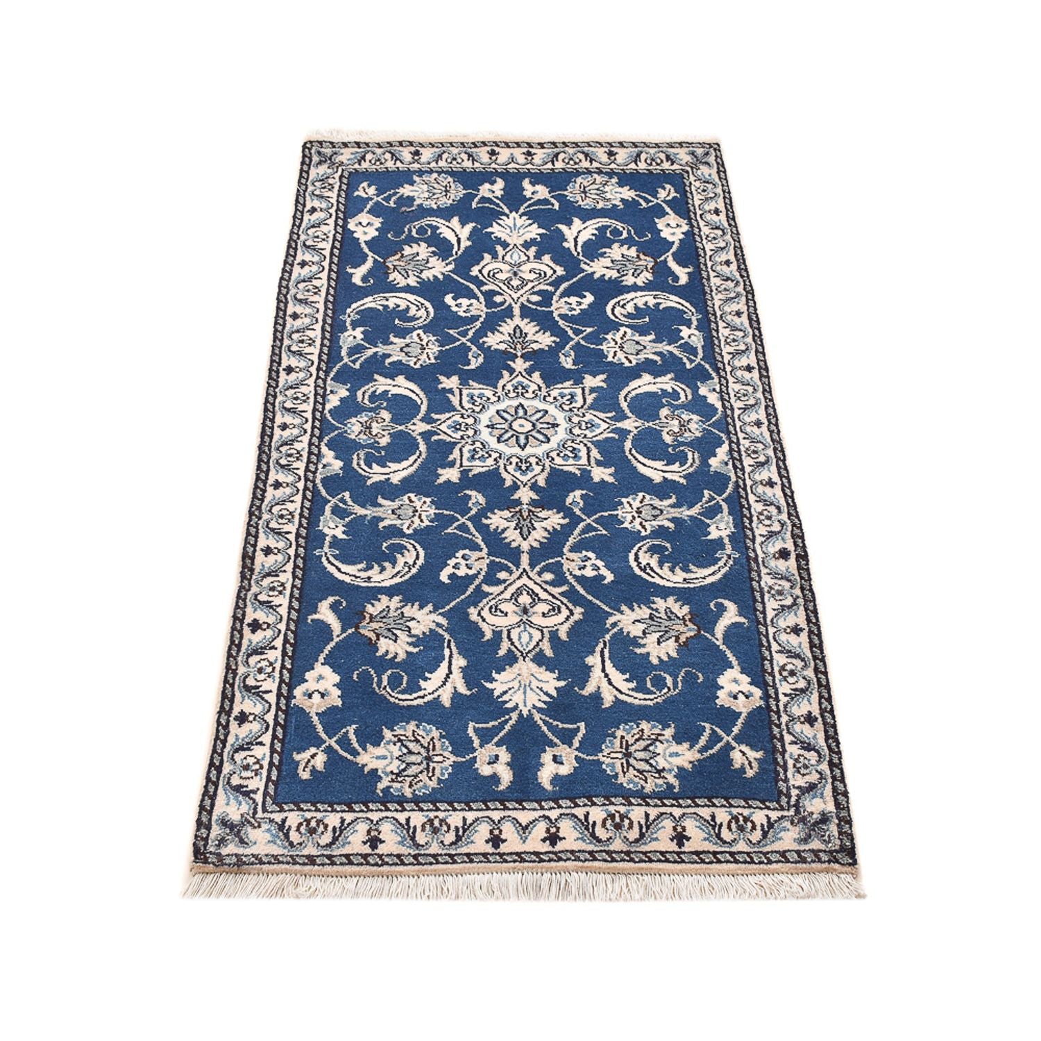 Tappeto Persero - Nain - 140 x 70 cm - blu