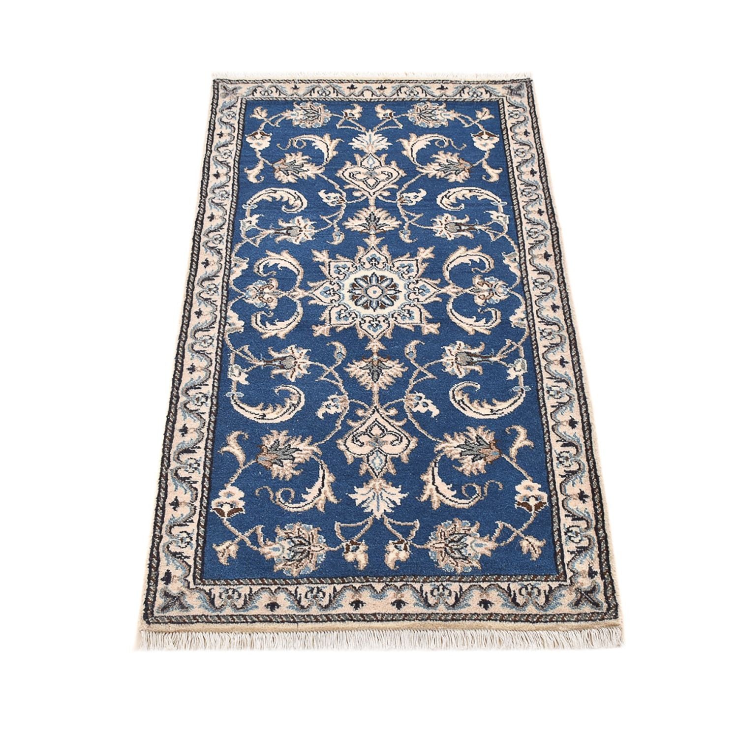 Tappeto Persero - Nain - 135 x 67 cm - blu