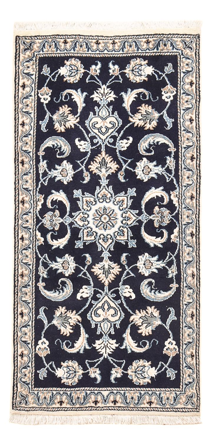 Tappeto Persero - Nain - 141 x 67 cm - blu scuro