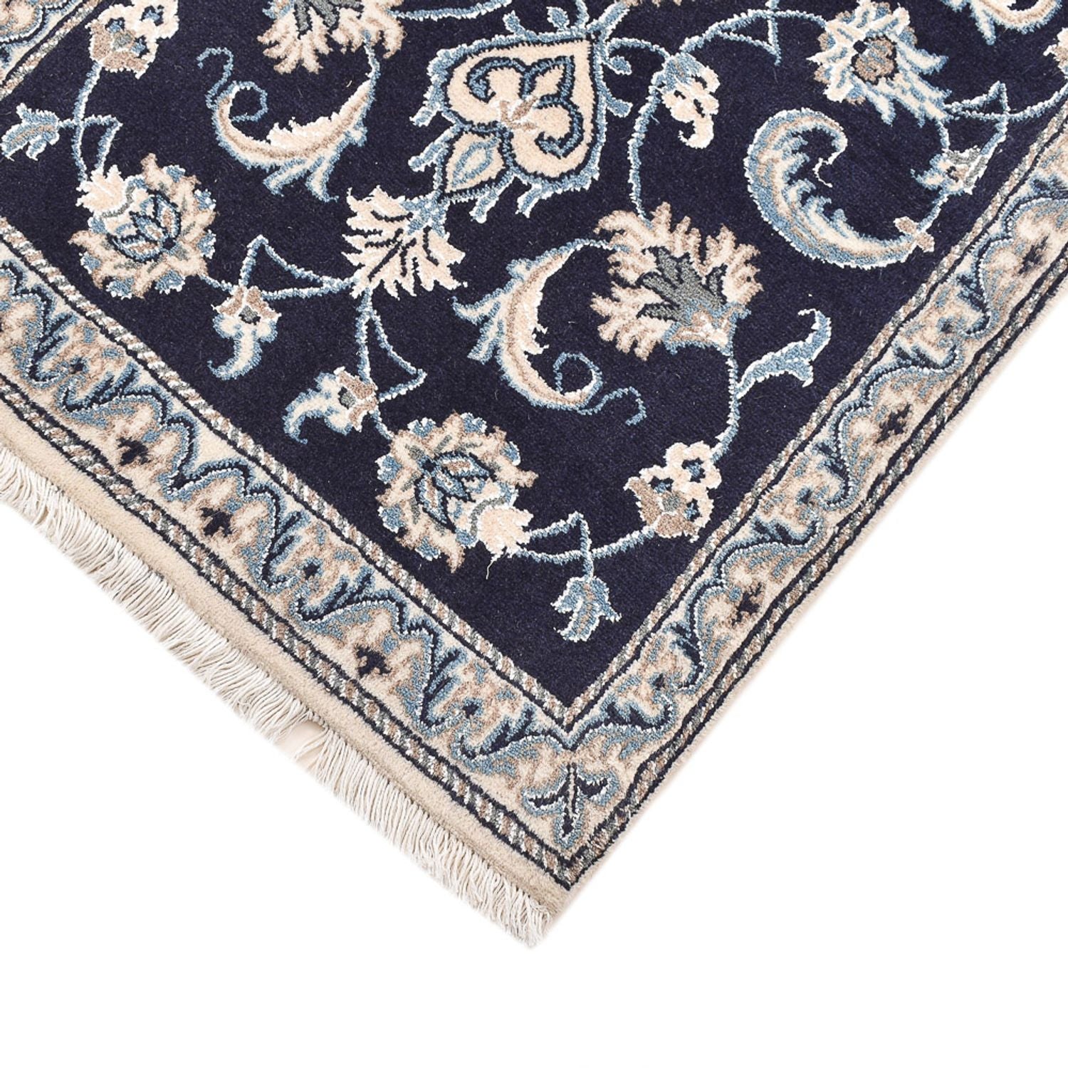 Tappeto Persero - Nain - 141 x 67 cm - blu scuro