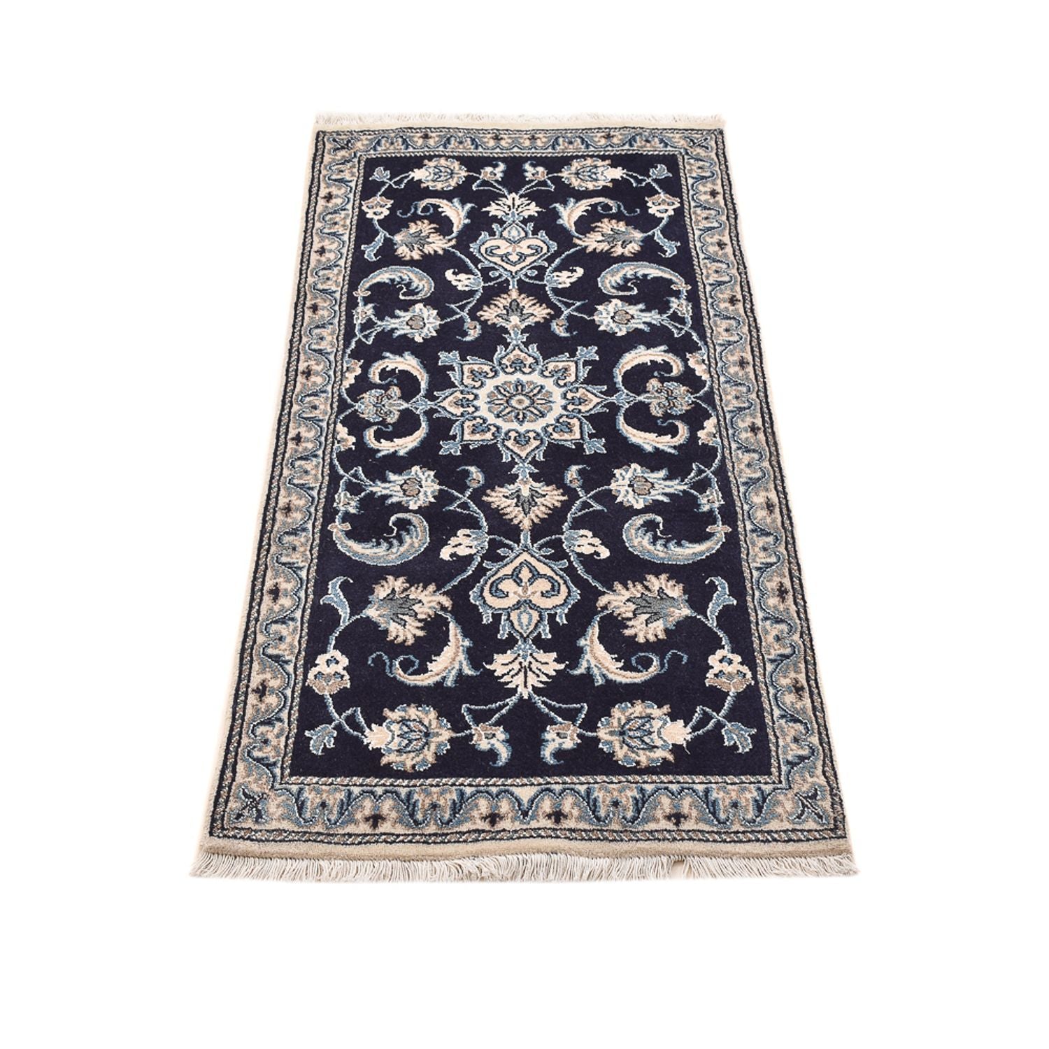 Tappeto Persero - Nain - 141 x 67 cm - blu scuro