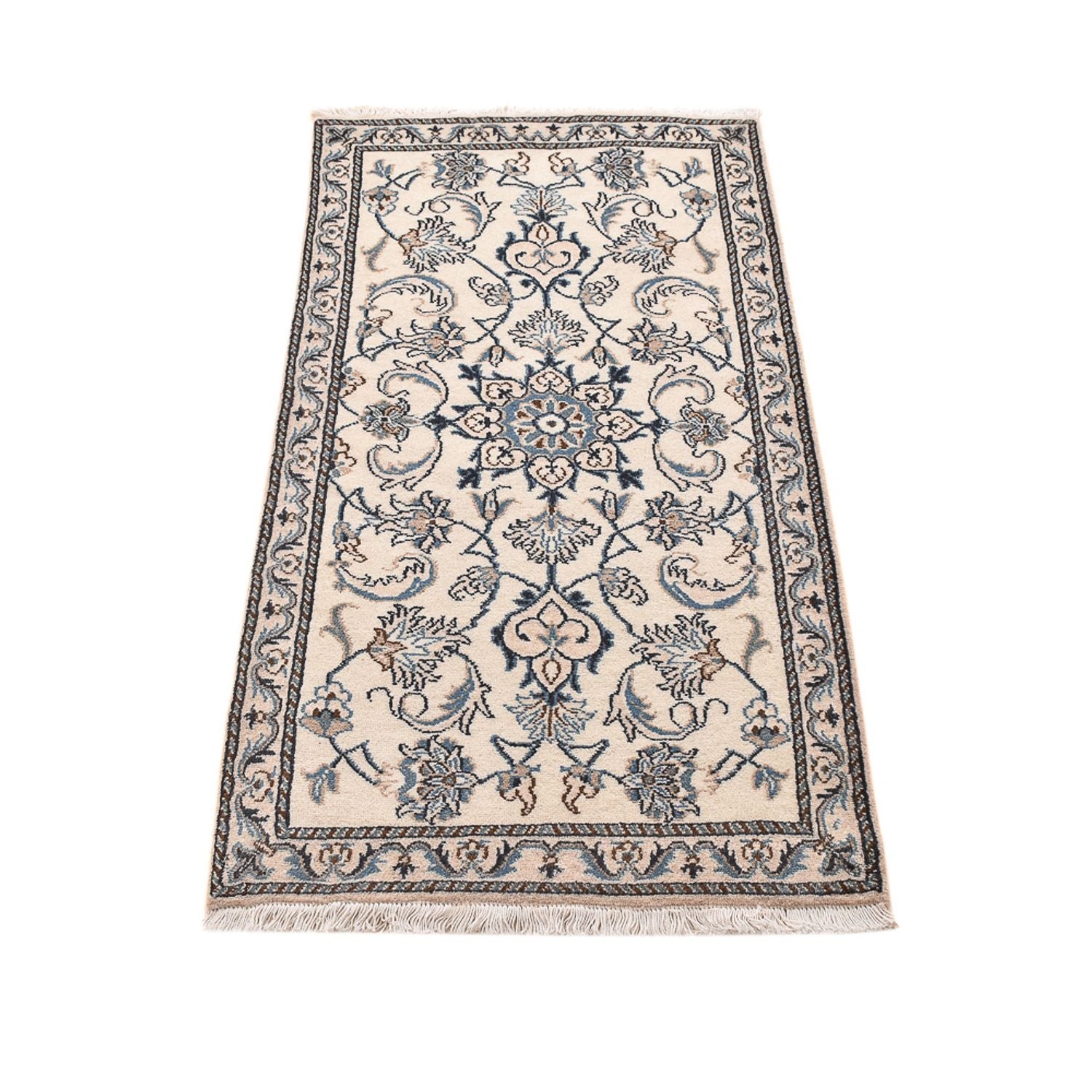 Tappeto Persero - Nain - 143 x 68 cm - grigio chiaro