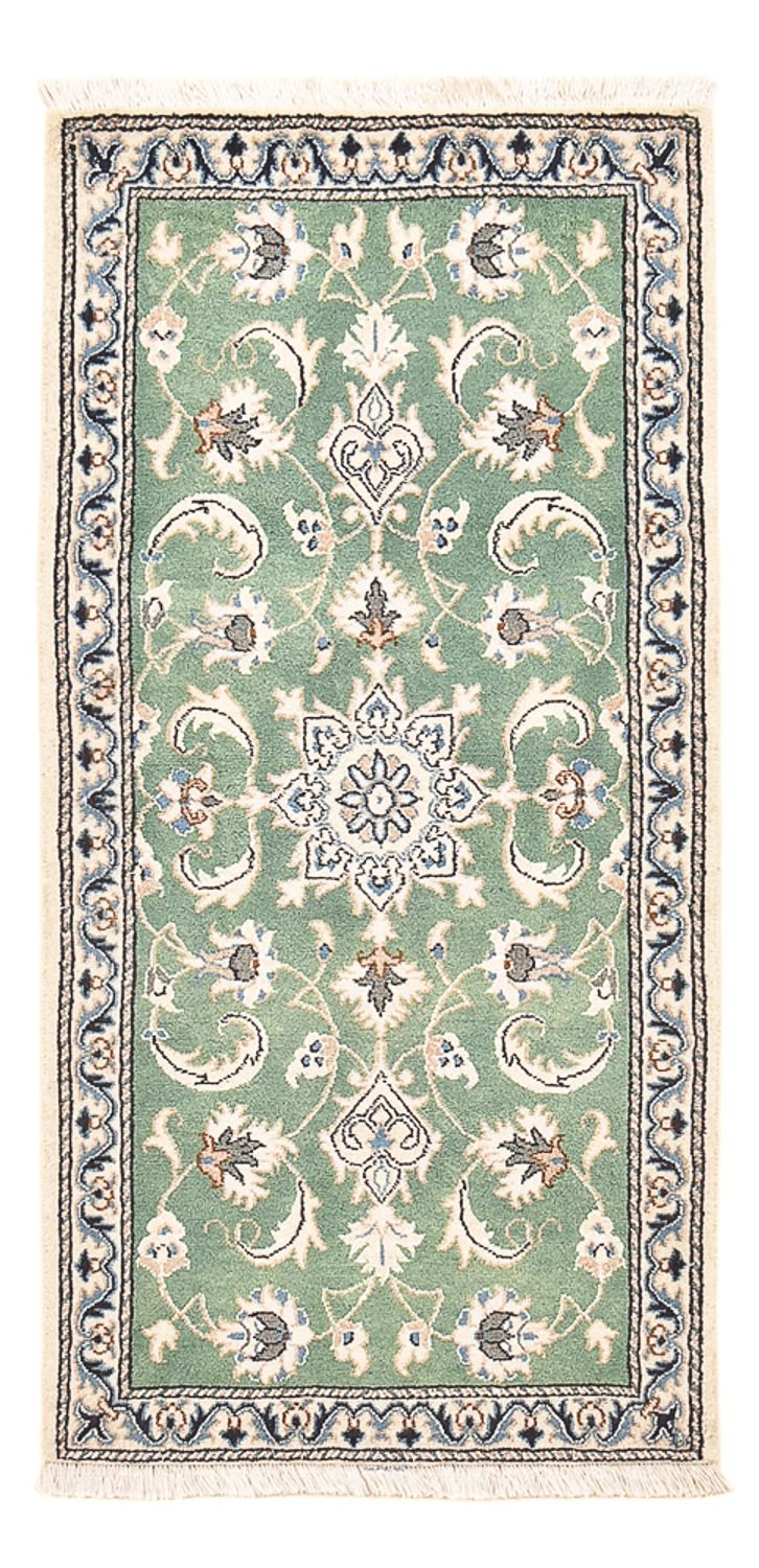 Tappeto Persero - Nain - 139 x 66 cm - verde chiaro