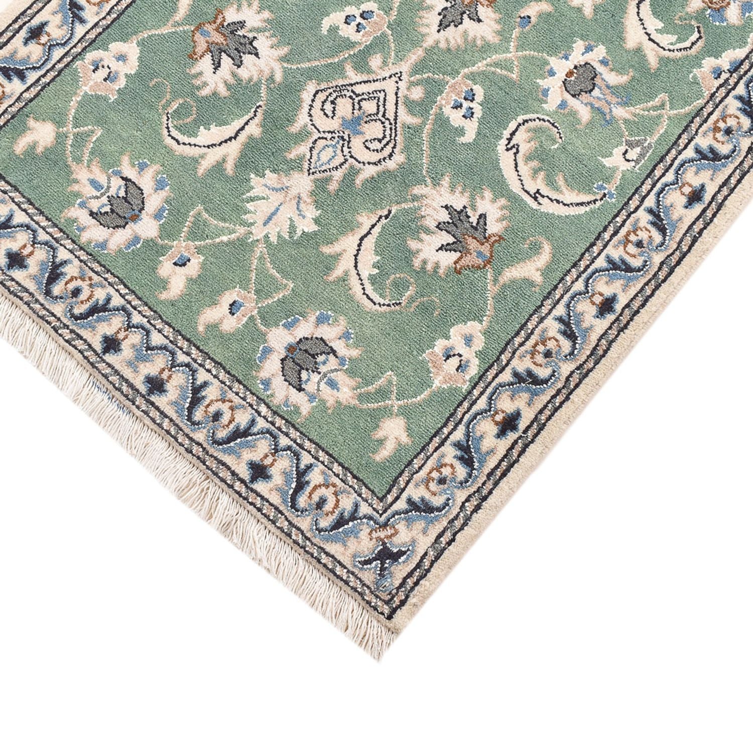 Tappeto Persero - Nain - 139 x 66 cm - verde chiaro