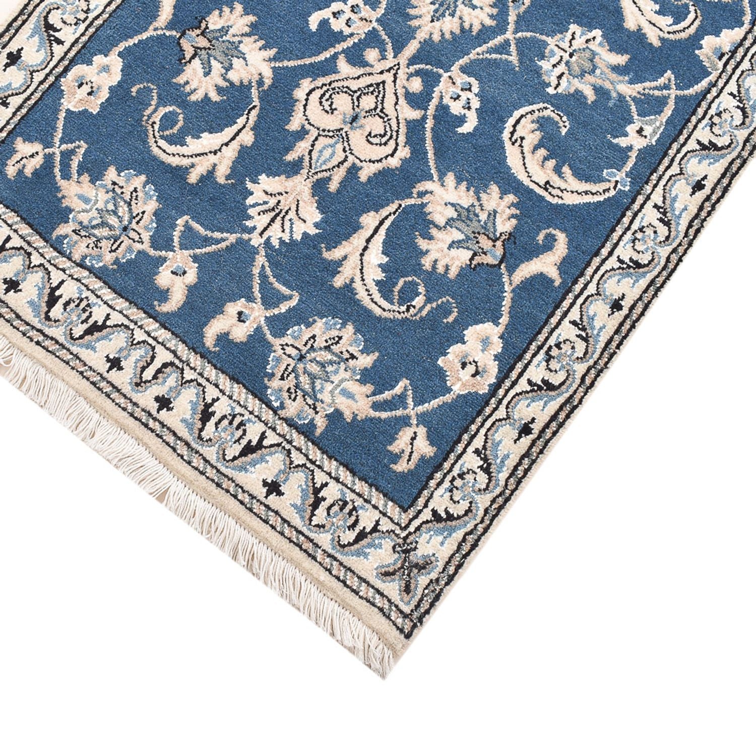 Tappeto Persero - Nain - 146 x 68 cm - blu
