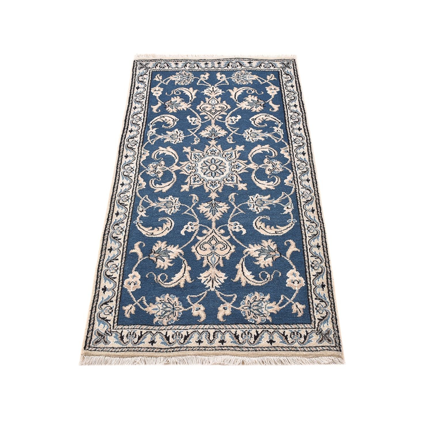 Tappeto Persero - Nain - 146 x 68 cm - blu