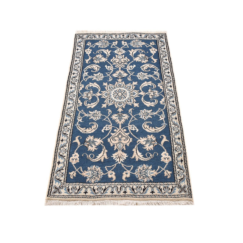 Tappeto Persero - Nain - 146 x 68 cm - blu