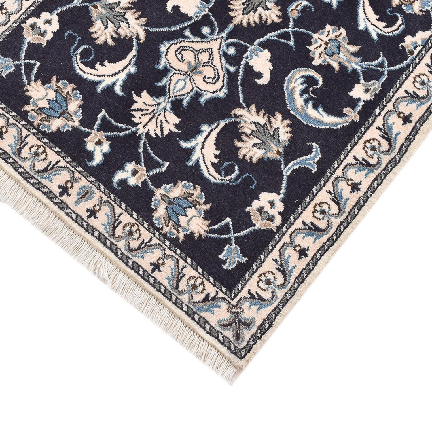 Tappeto Persero - Nain - 136 x 70 cm - blu scuro
