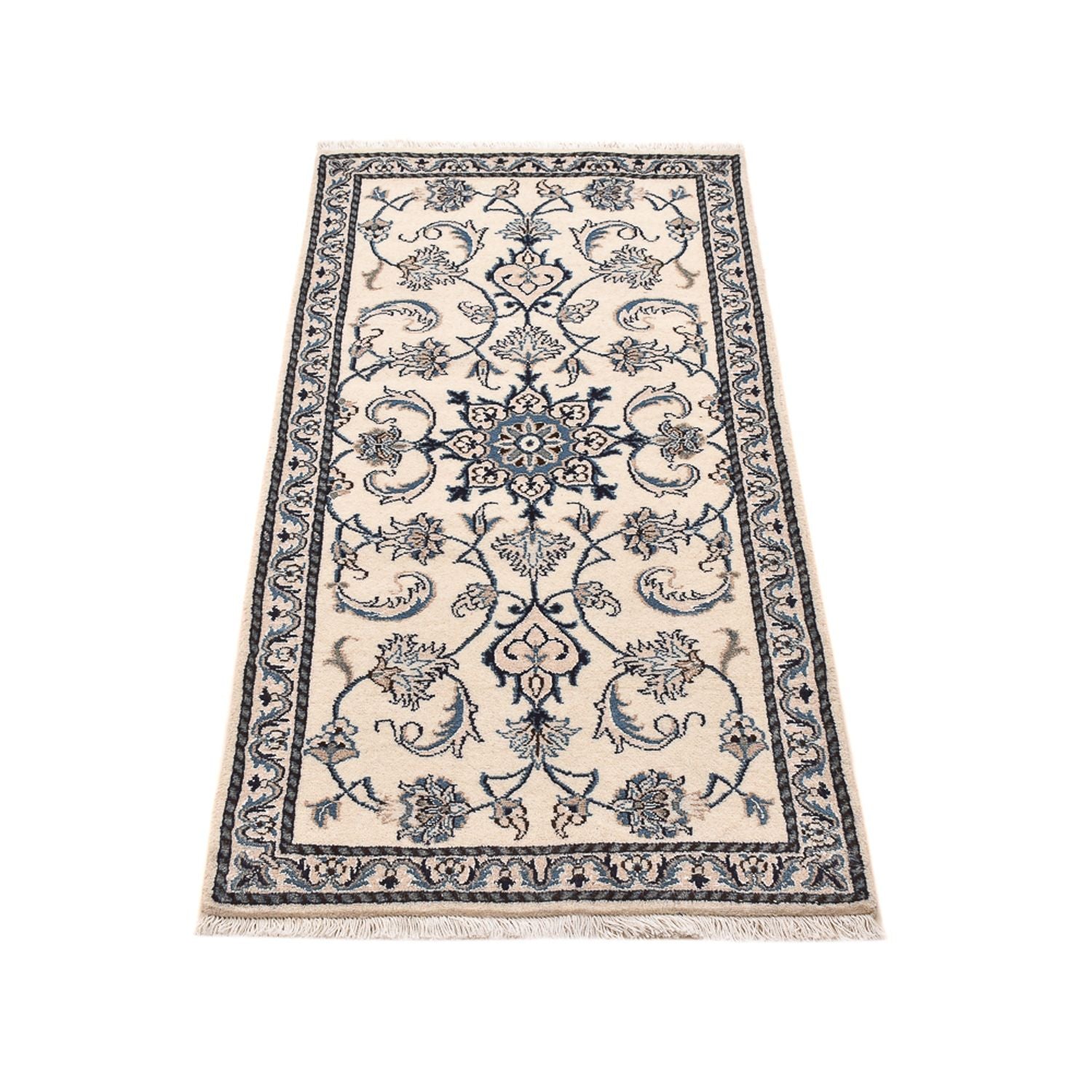 Tappeto Persero - Nain - 143 x 70 cm - grigio chiaro