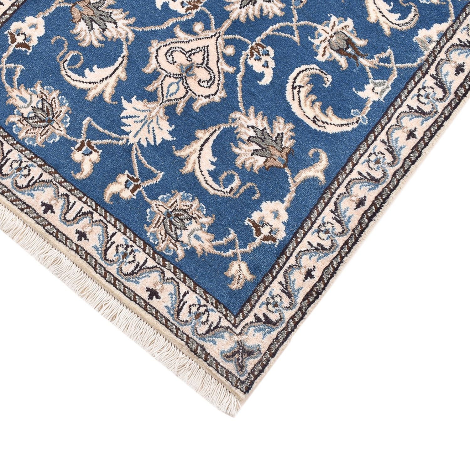 Tappeto Persero - Nain - 136 x 70 cm - blu
