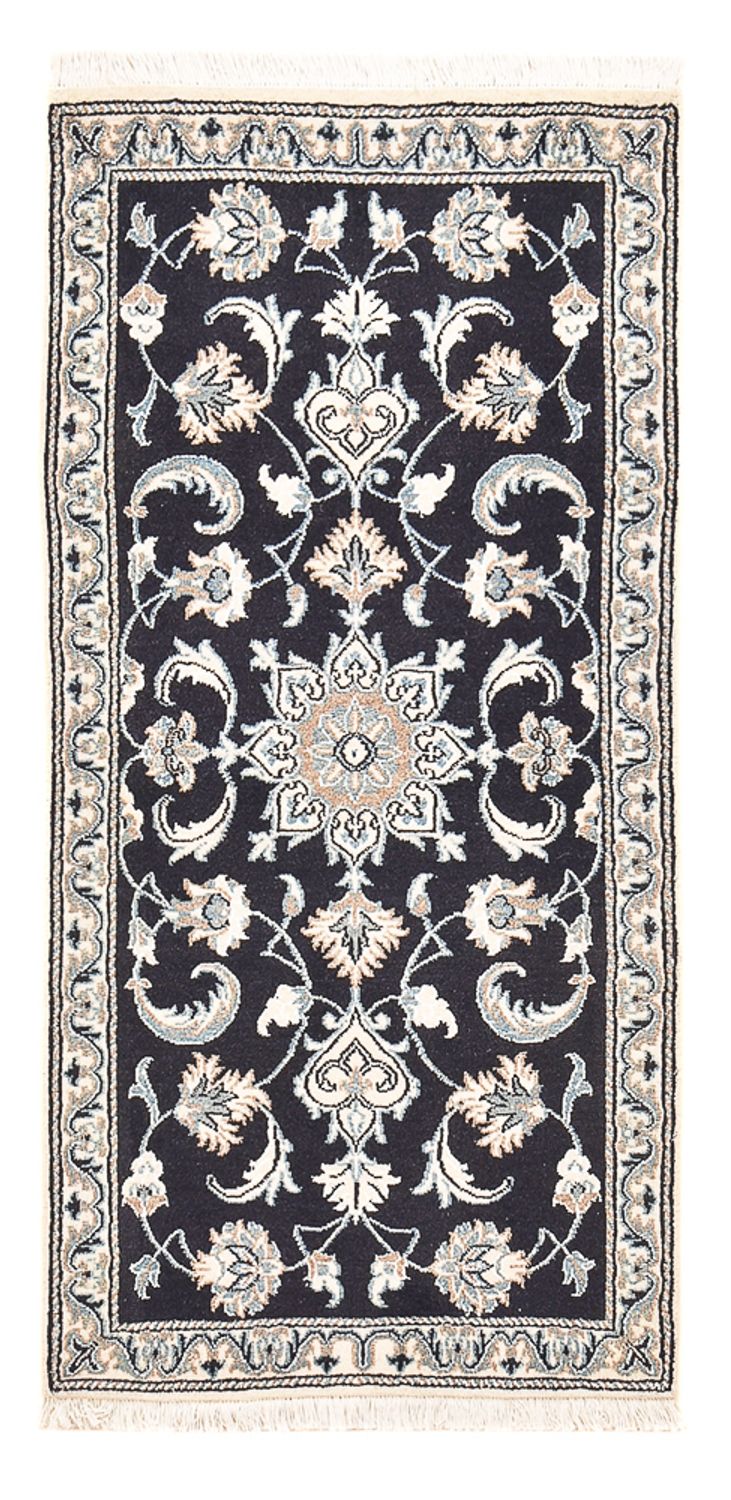 Tappeto Persero - Nain - 145 x 68 cm - blu scuro
