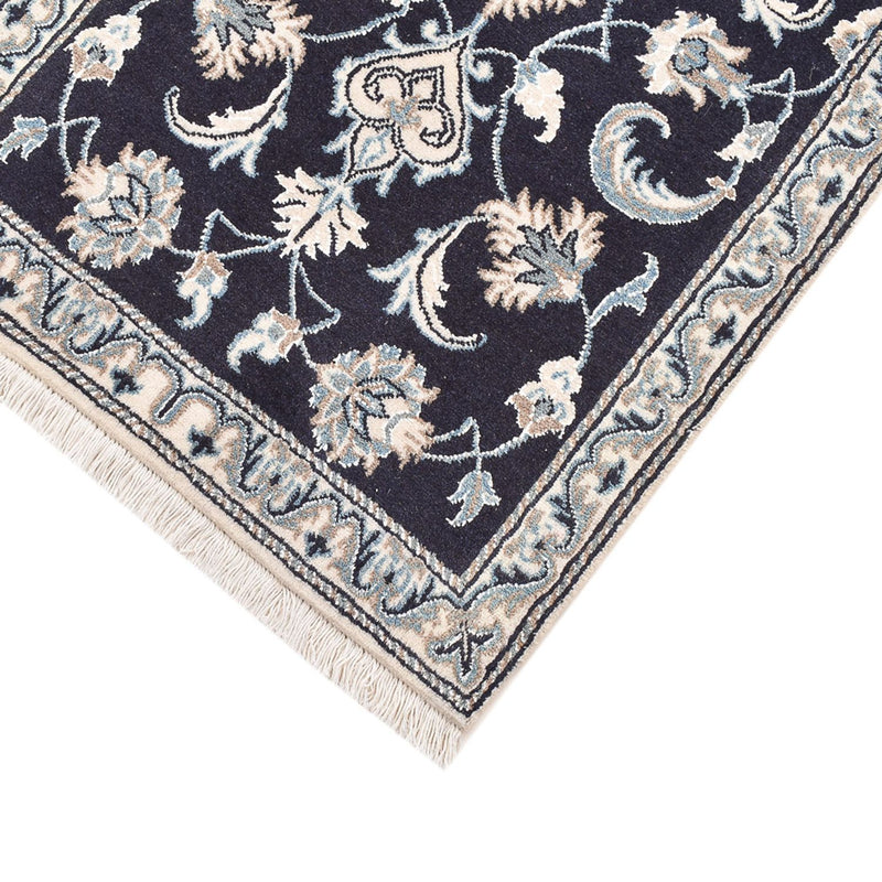 Tappeto Persero - Nain - 145 x 68 cm - blu scuro