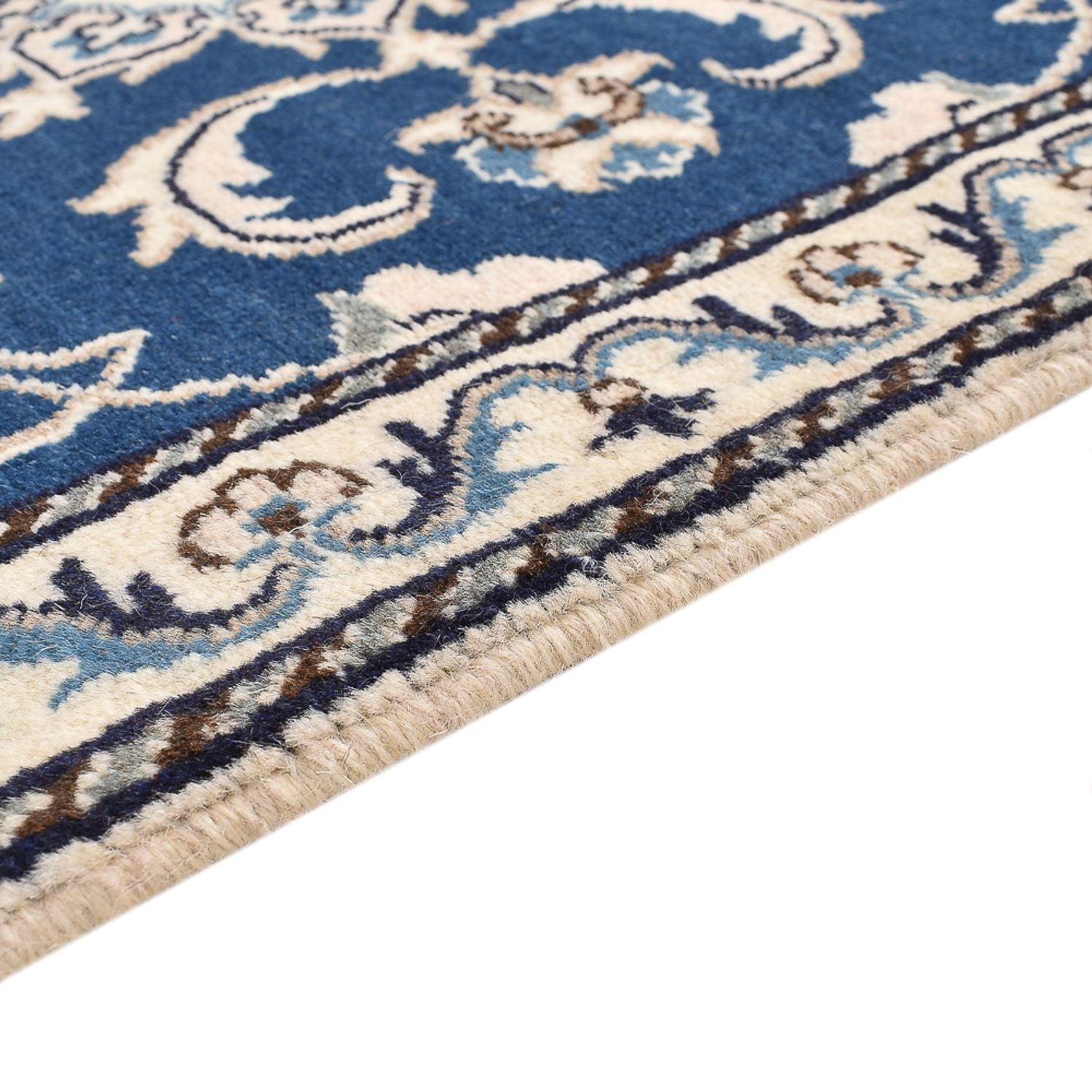 Tappeto Persero - Nain - 135 x 69 cm - blu