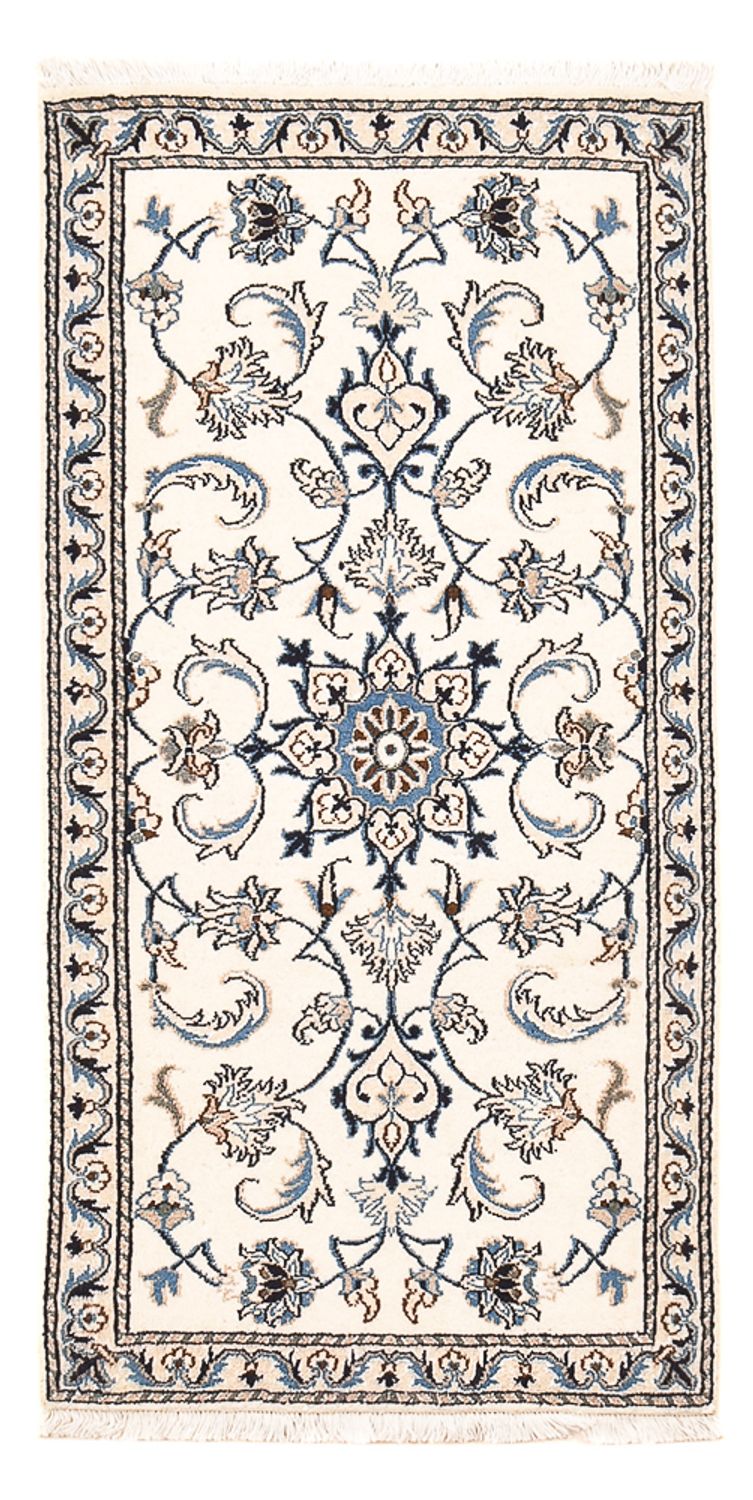 Tappeto Persero - Nain - 141 x 69 cm - grigio chiaro