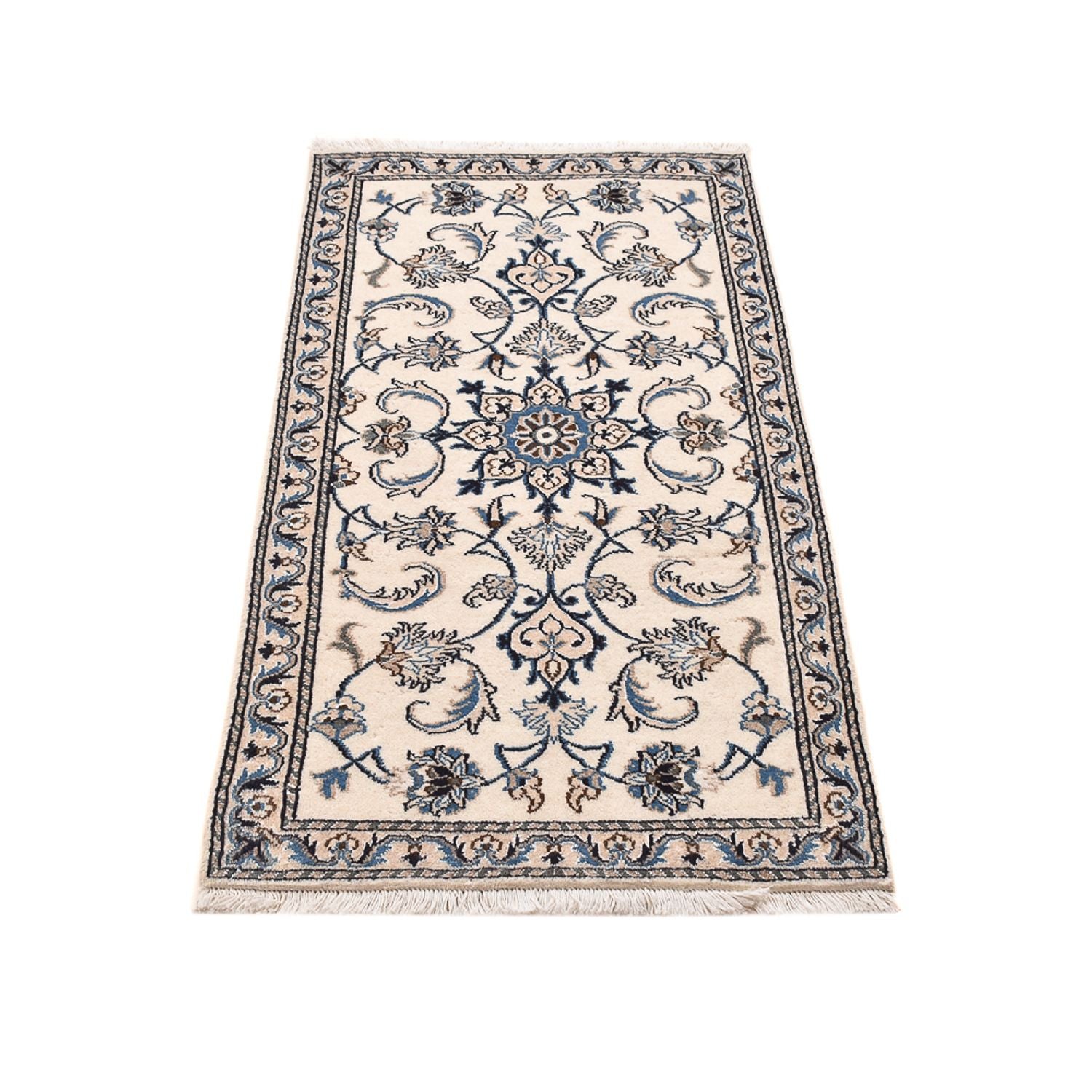 Tappeto Persero - Nain - 141 x 69 cm - grigio chiaro
