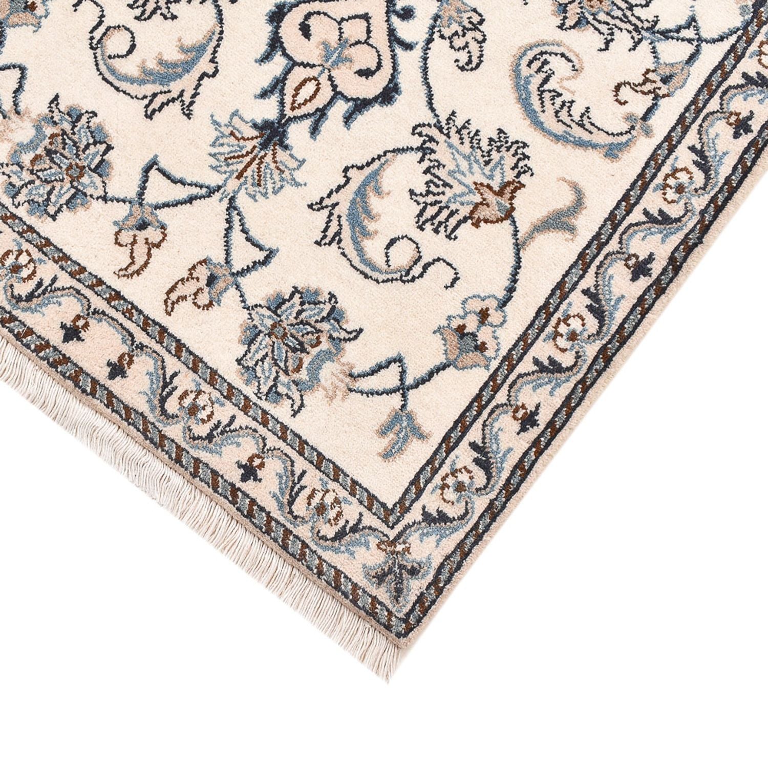 Tappeto Persero - Nain - 136 x 67 cm - grigio chiaro