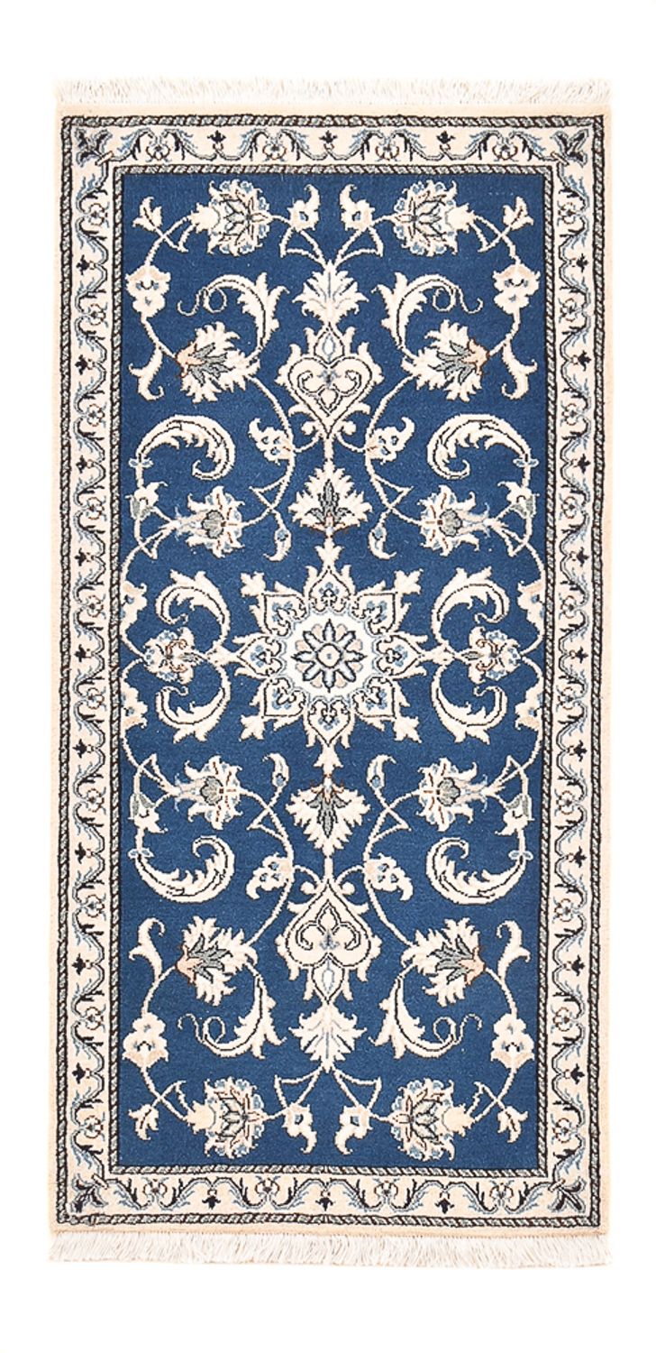 Tappeto Persero - Nain - 140 x 68 cm - blu