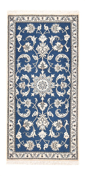 Tappeto Persero - Nain - 140 x 68 cm - blu
