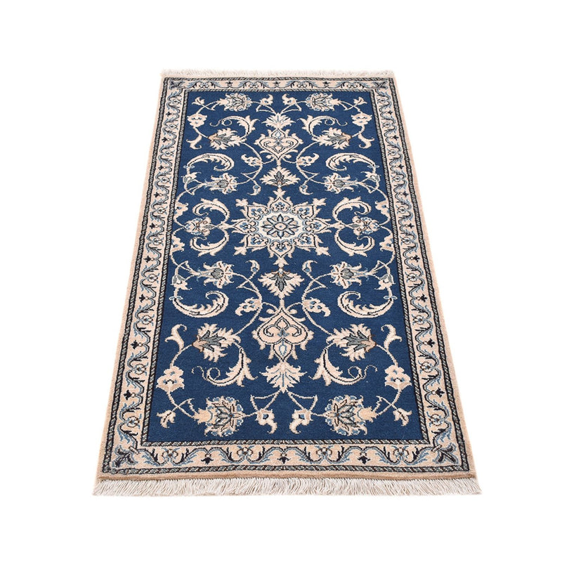Tappeto Persero - Nain - 140 x 68 cm - blu