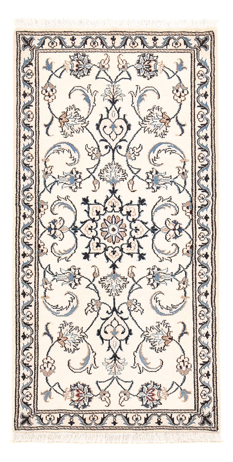 Tappeto Persero - Nain - 143 x 70 cm - blu chiaro
